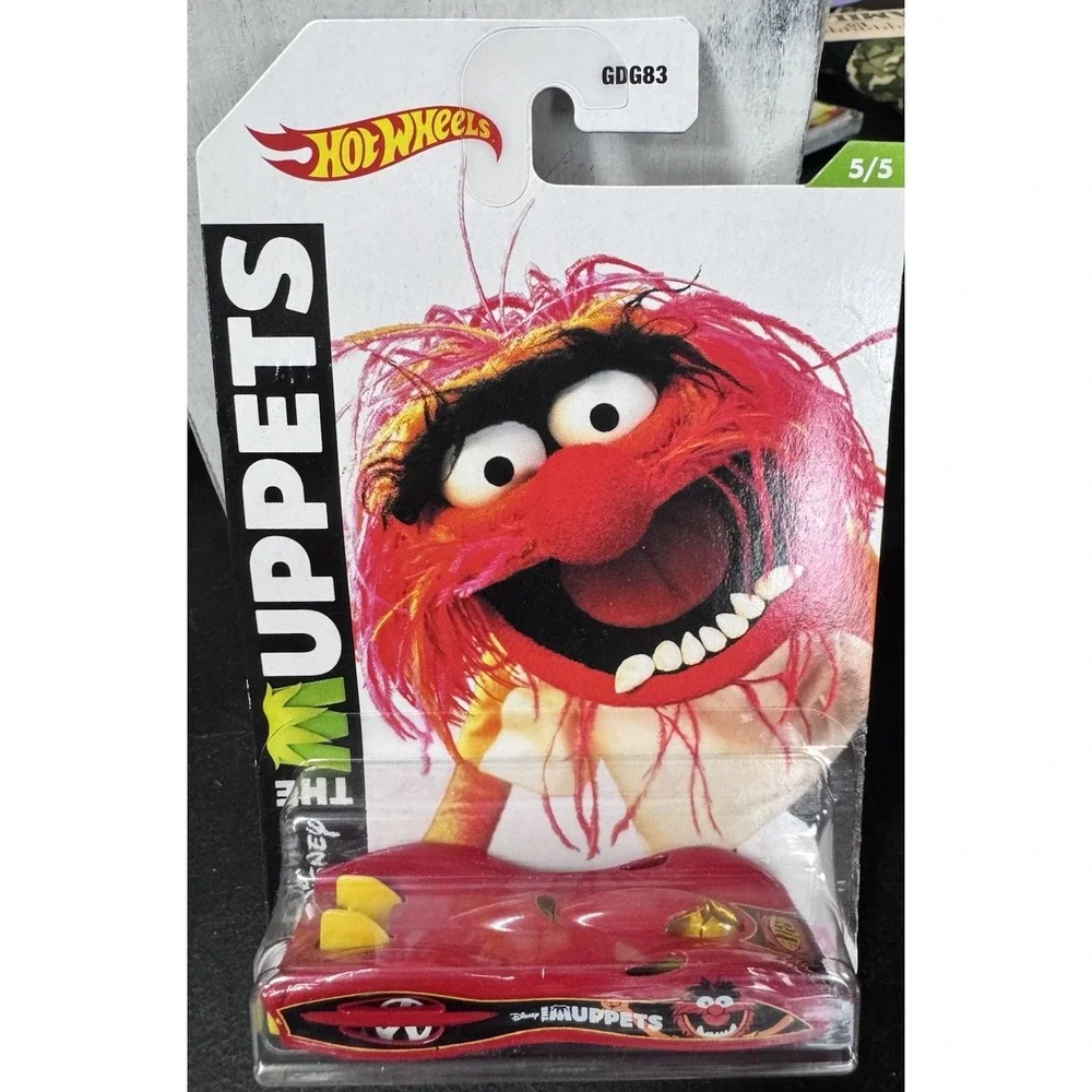 Hot Wheels Disney The Muppets Lot 3 Gonzo Fozzie Animal Character Cars NIP